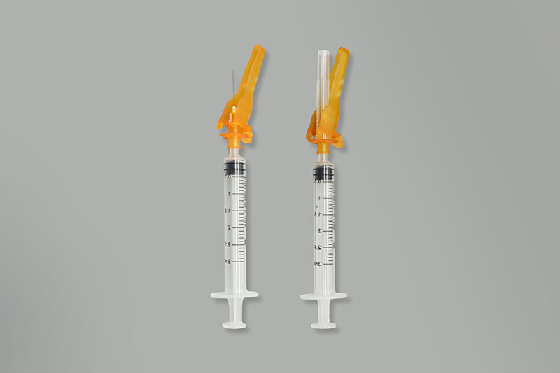 一次性使用無(wú)菌防針刺注射器  帶針